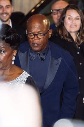 Milan, Milan Women s Fashion Week Spring Summer 2026 - Women s Fashion, Spring Summer 2026 - Giorgio Armani Fashion Show - Guest Arrivals. Pictured: Samuel L. Jackson  Copyright: xAlessandroxBremecx xipa-agency.netx xx IPA_Agency_IPA65894484