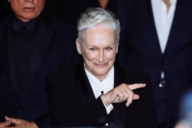 Milan, Milan Women s Fashion Week Spring Summer 2026 - Women s Fashion, Spring Summer 2026 - Giorgio Armani Fashion Show - Guest Arrivals. Pictured: Glenn Close  Copyright: xAlessandroxBremecx xipa-agency.netx xx IPA_Agency_IPA65894523