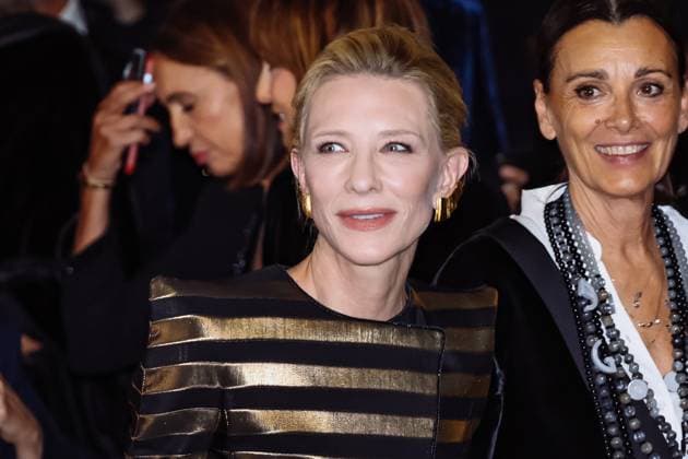 Milan, Milan Women s Fashion Week Spring Summer 2026 - Women s Fashion, Spring Summer 2026 - Giorgio Armani Fashion Show - Guest Arrivals. Pictured: Cate Blanchett  Copyright: xAlessandroxBremecx xipa-agency.netx xx IPA_Agency_IPA65894538