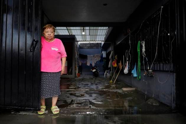 Rains Cause Severe Damage In The Tlahuac Municipality, Mexico City Families in the southernmost part of the Tlahuac borough of Mexico City, Mexico, on September 28, 2025, are affected by heavy rains in the capital, causing severe damage to the area. Mexico City Mexico City Mexico  Copyright: xGerardoxVieyrax originalFilename: vieyra-notitle250928_npqvw.jpg