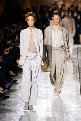 Milan Fashion Week - Women S S 2026 Giorgio Armani Fashion Show Runway Pinacoteca di Brera - Milan, Italy Milan Fashion Week - Women S S 2026 Giorgio Armani Fashion Show Runway Pinacoteca di Brera - Milan, Italy 28th September 2025  Copyright: xALFONSOxCATALANO SGPITALIAx