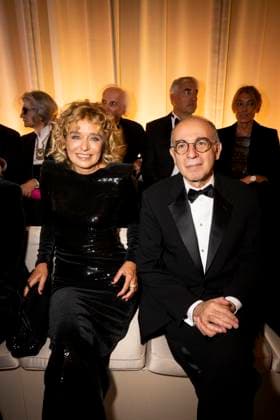 Milan Fashion Week - Women S S 2026 Giorgio Armani Fashion Show Front Row Pinacoteca di Brera - Milan, Italy Valeria Golino;Giuseppe Tornatore Milan Fashion Week - Women S S 2026 Giorgio Armani Fashion Show Front Row Pinacoteca di Brera - Milan, Italy 28th September 2025  Copyright: xALFONSOxCATALANO SGPITALIAx