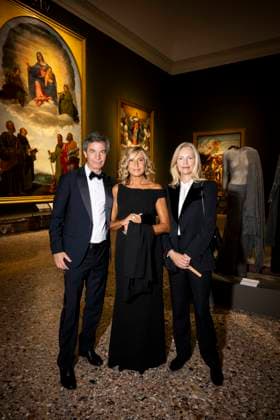 Milan Fashion Week - Women S S 2026 Giorgio Armani Fashion Show Front Row Pinacoteca di Brera - Milan, Italy Angelo Moratti;Myrta Merlino;guest Milan Fashion Week - Women S S 2026 Giorgio Armani Fashion Show Front Row Pinacoteca di Brera - Milan, Italy 28th September 2025  Copyright: xALFONSOxCATALANO SGPITALIAx