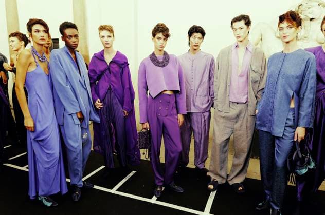 Milan Fashion Week - Women S S 2026 Giorgio Armani Fashion Show Backstage Pinacoteca di Brera - Milan, Italy Milan Fashion Week - Women S S 2026 Giorgio Armani Fashion Show Backstage Pinacoteca di Brera - Milan, Italy 28th September 2025  Copyright: xSTEFANOxGUINDANI SGPx