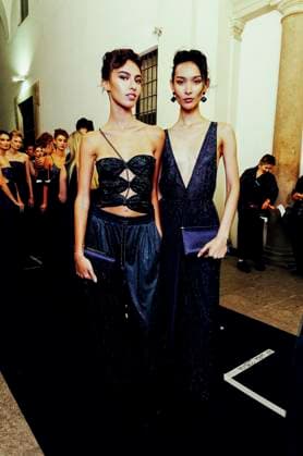 Milan Fashion Week - Women S S 2026 Giorgio Armani Fashion Show Backstage Pinacoteca di Brera - Milan, Italy Milan Fashion Week - Women S S 2026 Giorgio Armani Fashion Show Backstage Pinacoteca di Brera - Milan, Italy 28th September 2025  Copyright: xSTEFANOxGUINDANI SGPx