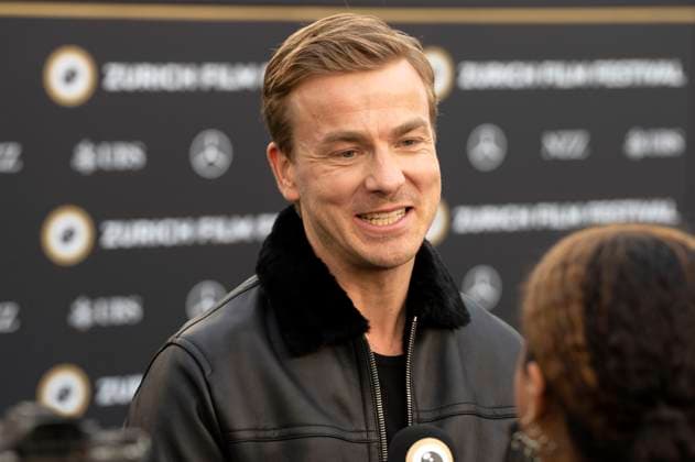 Albrecht Schuch bei der Premiere des Kinofilms Stiller auf dem 21. Zurich Film Festival 2025 im Kongresssaal. Zürich, 28.09.2025