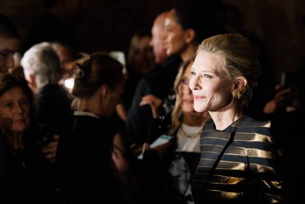 News - Giorgio Armani - Celebrities Arrivals - Milan Fashion Week - Womenswear Spring Summer 2026 Cate Blanchett arrives at the Giorgio Armani fashion show during the Milan Fashion Week Womenswear Spring Summer 2026 on September 28, 2025 in Milan, Italy. Photo: Cinzia Camela. Milan Pinacoteca di Brera Italy Copyright: xCinziaxCamelax xLiveMediax LPN_2054935