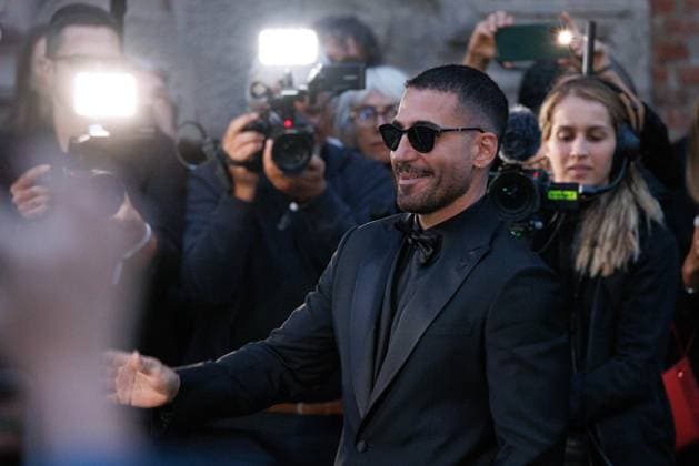 News - Giorgio Armani - Celebrities Arrivals - Milan Fashion Week - Womenswear Spring Summer 2026 Miguel Angel Silvestre arrives at the Giorgio Armani fashion show during the Milan Fashion Week Womenswear Spring Summer 2026 on September 28, 2025 in Milan, Italy. Photo: Cinzia Camela. Milan Pinacoteca di Brera Italy Copyright: xCinziaxCamelax xLiveMediax LPN_2055091