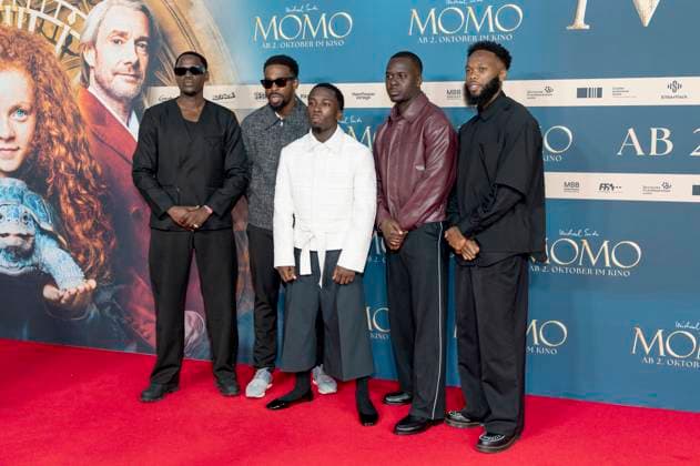 Araloyin Oshunremi und Gäste bei der Premiere des Kinofilms Momo im Mathäser Filmpalast. München, 28.09.2025