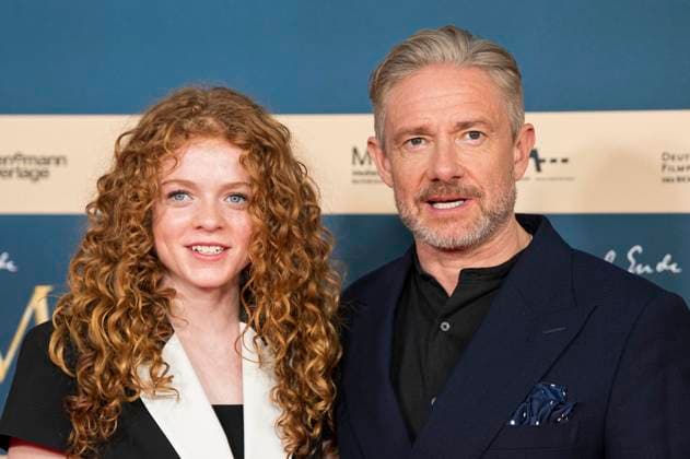 Alexa Goodall und Martin Freeman bei der Premiere des Kinofilms Momo im Mathäser Filmpalast. München, 28.09.2025