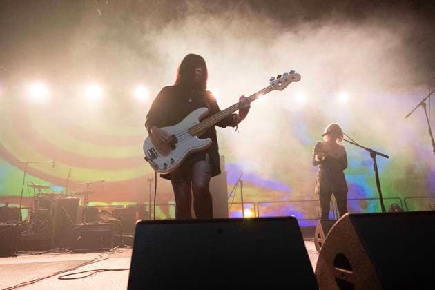 September 28, 2025: Misti Hamrick of DAIISTAR band performing at the Levitation Music Festival, Palmer Events Center. Austin, Texas. CSM Austin United States of America - ZUMAc04_ 20250928_faf_c04_024 Copyright: xMarioxCantux Austin United States of America - ZUMA1067 20250928_faf_c04_024 Copyright: xIMAGO MarioxCantux