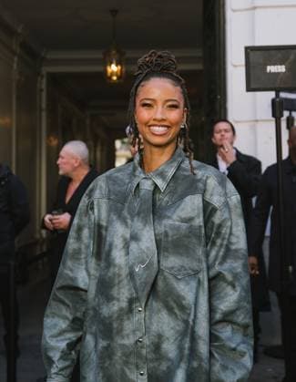 Flora Coquerel Miss France 2014 arriving at the Weinsanto Womens Ready to Wear Spring Summer 2026 collection show during Paris Fashion Week PFW in Paris, France, on September 29, 2025 Sam Delpech Bestimage Celebrities arriving at the Weinsanto Womens Ready to Wear Spring Summer 2026 collection show during Paris Fashion Week PFW in Paris, France, on September 29, 2025 Sam Delpech Bestimage Paris France  Copyright: xSamxDelpechx xBestimagexSamxDelpechx xBestimagex