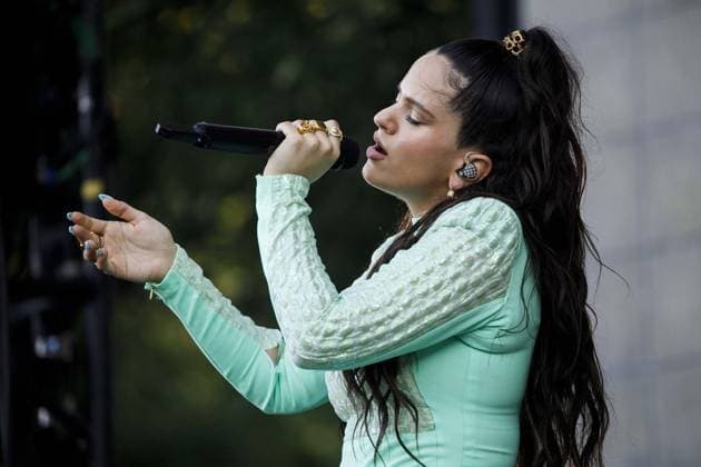 ENTER-MUS-ROSALIA-TOUR-TB May 18, 2021: Spanish vocal sensation Rosalia performs during the final day of the four-day Lollapalooza festival in Chicago on Aug. 4, 2019. Copyright: xArmandoxL.xSanchezx
