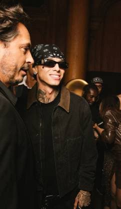The rapper Central Cee at the Killian Paris event at the Plaza Athenée in Paris during fashion 25 on 29 09 2025 Paris France  Copyright: xSamxDelpechx xBestimagexSamxDelpechx xBestimagex