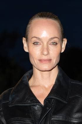 PFW Saint Laurent Front Row Amber Valletta attending the Saint Laurent Womenswear Spring Summer 2026 show as part of Paris Fashion Week in Paris, France on September 29, 2025. Photo by Aurore Marechal ABACAPRESS.COM Paris France  Copyright: xMarechalxAurore ABACAx