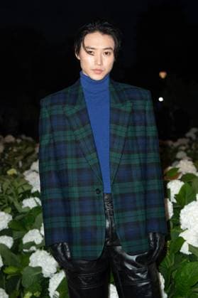 PFW Saint Laurent Front Row Kento Yamazaki attending the Saint Laurent Womenswear Spring Summer 2026 show as part of Paris Fashion Week in Paris, France on September 29, 2025. Photo by Aurore Marechal ABACAPRESS.COM Paris France  Copyright: xMarechalxAurore ABACAx