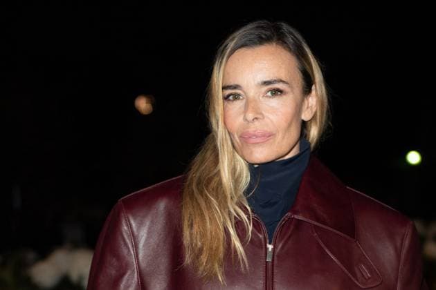 PFW Saint Laurent Front Row Elodie Bouchez attending the Saint Laurent Womenswear Spring Summer 2026 show as part of Paris Fashion Week in Paris, France on September 29, 2025. Photo by Aurore Marechal ABACAPRESS.COM Paris France  Copyright: xMarechalxAurore ABACAx