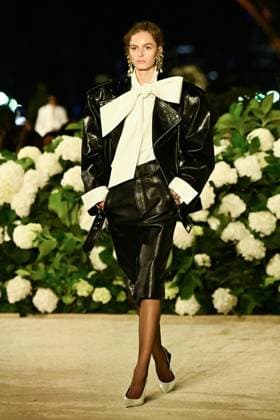PFW Saint Laurent Runway A model walks the runway during the Saint Laurent Womenswear Spring Summer 2026 show as part of Paris Fashion Week in Paris, France on September 29, 2025. Photo by Aurore Marechal ABACAPRESS.COM Paris France  Copyright: xMarechalxAurore ABACAx