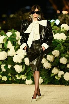 PFW Saint Laurent Runway A model walks the runway during the Saint Laurent Womenswear Spring Summer 2026 show as part of Paris Fashion Week in Paris, France on September 29, 2025. Photo by Aurore Marechal ABACAPRESS.COM Paris France  Copyright: xMarechalxAurore ABACAx