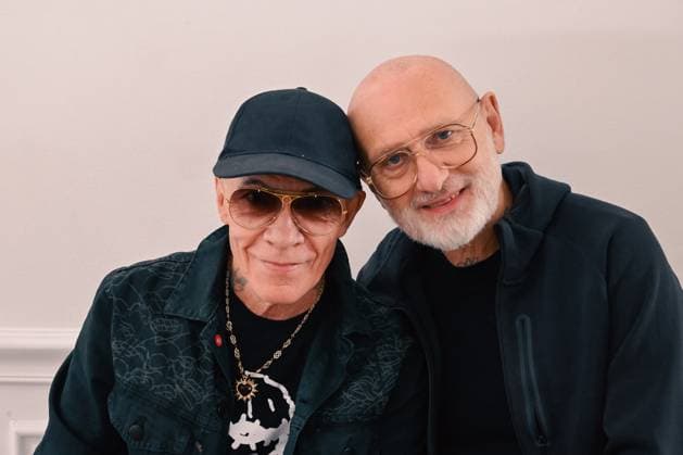 PFW - Weinsanto Front Row Pierre Comoy and Gilles Blanchard (Pierre et Gilles) attend the Weinsanto Womenswear Spring Summer 2026 show as part of Paris Fashion Week on September 29, 2025 in Paris, France. Photo by Jana Call me J ABACAPRESS.COM Paris Ile de France France  Copyright: xJanaxCallxmexJ ABACAx