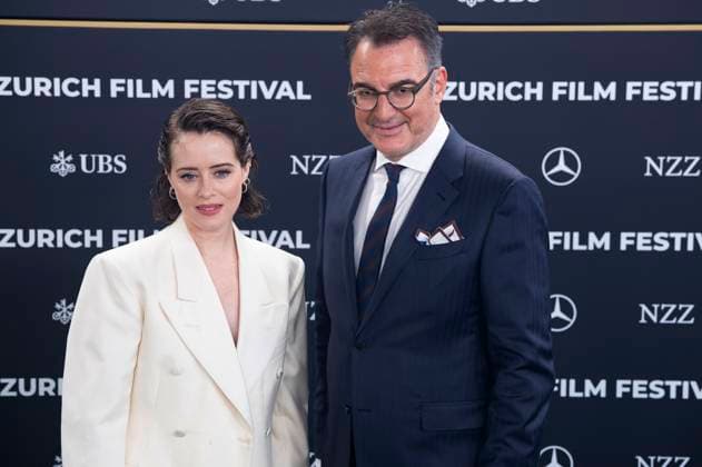 Claire Foy und Christian Jungen bei der Premiere des Kinofilms H Is for Hawk auf dem 21. Zurich Film Festival 2025 im Kongresssaal. Zürich, 29.09.2025