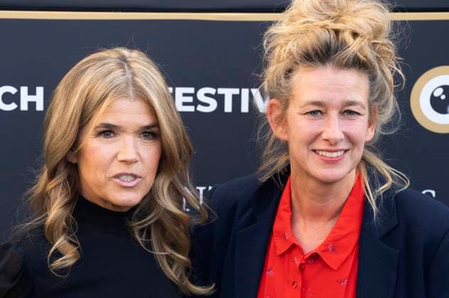 Anke Engelke und Neele Leana Vollmar bei der Premiere des Kinofilms Dann passiert das Leben auf dem 21. Zurich Film Festival 2025 im Kongresssaal. Zürich, 29.09.2025