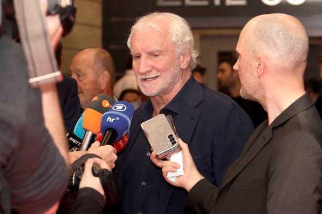 Rudi Völler bei der Premiere des Sky Dokumentarfilms Rudi Völler - Es gibt nur einen im Gibson Club. Frankfurt am Main, 29.09.2025