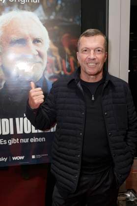 Lothar Matthäus bei der Premiere des Sky Dokumentarfilms Rudi Völler - Es gibt nur einen im Gibson Club. Frankfurt am Main, 29.09.2025