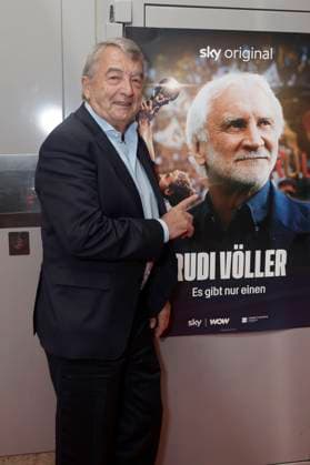 Wolfgang Niersbach bei der Premiere des Sky Dokumentarfilms Rudi Völler - Es gibt nur einen im Gibson Club. Frankfurt am Main, 29.09.2025