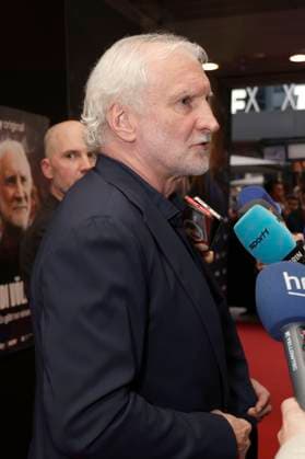 Rudi Völler bei der Premiere des Sky Dokumentarfilms Rudi Völler - Es gibt nur einen im Gibson Club. Frankfurt am Main, 29.09.2025