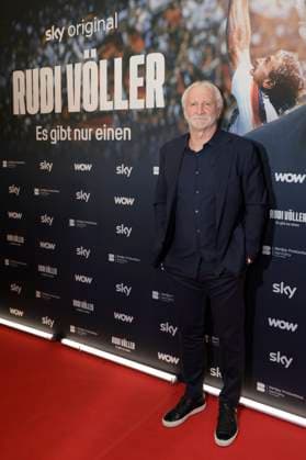 Rudi Völler bei der Premiere des Sky Dokumentarfilms Rudi Völler - Es gibt nur einen im Gibson Club. Frankfurt am Main, 29.09.2025