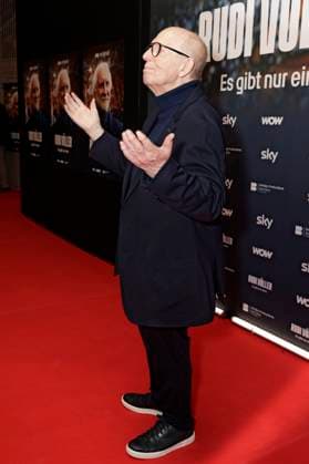 Reiner Calmund bei der Premiere des Sky Dokumentarfilms Rudi Völler - Es gibt nur einen im Gibson Club. Frankfurt am Main, 29.09.2025