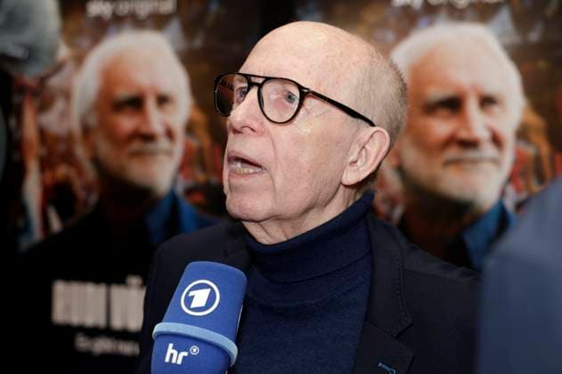 Reiner Calmund bei der Premiere des Sky Dokumentarfilms Rudi Völler - Es gibt nur einen im Gibson Club. Frankfurt am Main, 29.09.2025