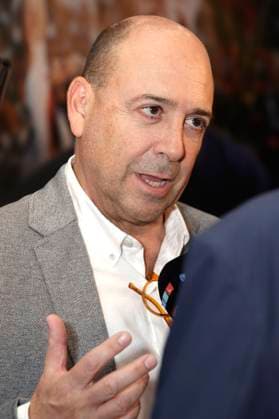 Fernando Carro bei der Premiere des Sky Dokumentarfilms Rudi Völler - Es gibt nur einen im Gibson Club. Frankfurt am Main, 29.09.2025
