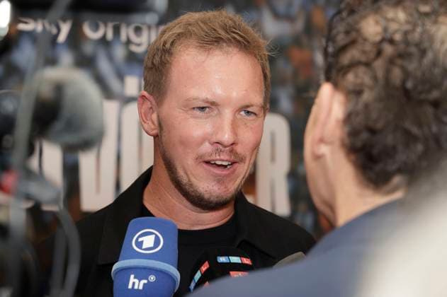 Julian Nagelsmann bei der Premiere des Sky Dokumentarfilms Rudi Völler - Es gibt nur einen im Gibson Club. Frankfurt am Main, 29.09.2025