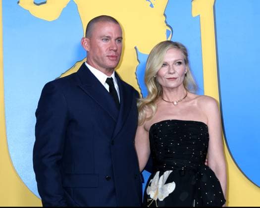 September 29, 2025, Los Angeles, Ca, USA: LOS ANGELES - SEP 29: Channing Tatum, Kirsten Dunst at the The Roofman LA Premiere at the Paramount Studios on September 29, 2025 in Los Angeles, CA Los Angeles USA - ZUMAb170 20250929_aap_b170_046 Copyright: xKayxBlakex