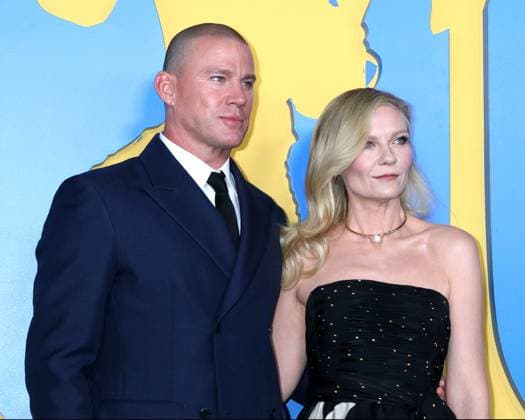 September 29, 2025, Los Angeles, Ca, USA: LOS ANGELES - SEP 29: Channing Tatum, Kirsten Dunst at the The Roofman LA Premiere at the Paramount Studios on September 29, 2025 in Los Angeles, CA Los Angeles USA - ZUMAb170 20250929_aap_b170_071 Copyright: xKayxBlakex