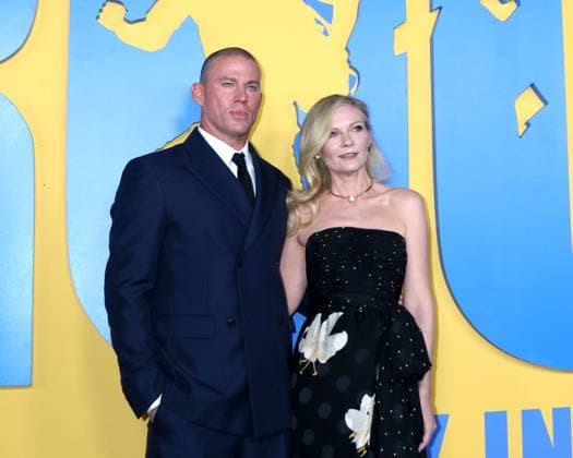 September 29, 2025, Los Angeles, Ca, USA: LOS ANGELES - SEP 29: Channing Tatum, Kirsten Dunst at the The Roofman LA Premiere at the Paramount Studios on September 29, 2025 in Los Angeles, CA Los Angeles USA - ZUMAb170 20250929_aap_b170_098 Copyright: xKayxBlakex