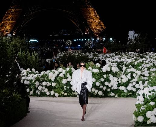 Paris fashion week Womenwear sprint summmer SAINT LAURENT sylvie lefort photography MAXPPP 29 09 2025 @sylvie Lefort Photography MAXPPP 29 09 25 Models present creations from the SPRINT SUMMER 2025 2026 Womenswear collection by SAINT LAURENT during the Paris Fashion Week, in Paris, France 29th September 2025 The presentation of the Womens collections from september 29th to october 7th 25  Copyright: xMAXPPPxsylviexlefortxphotographyx LFR202509309892 LFR202509309892