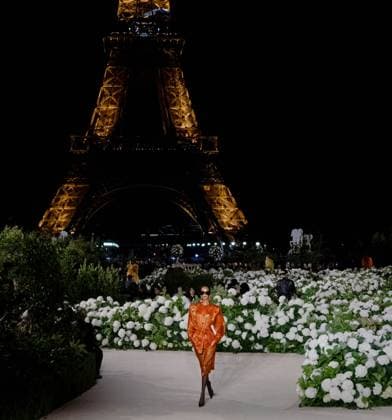 Paris fashion week Womenwear sprint summmer SAINT LAURENT sylvie lefort photography MAXPPP 29 09 2025 @sylvie Lefort Photography MAXPPP 29 09 25 Models present creations from the SPRINT SUMMER 2025 2026 Womenswear collection by SAINT LAURENT during the Paris Fashion Week, in Paris, France 29th September 2025 The presentation of the Womens collections from september 29th to october 7th 25  Copyright: xMAXPPPxsylviexlefortxphotographyx LFR202509309925 LFR202509309925
