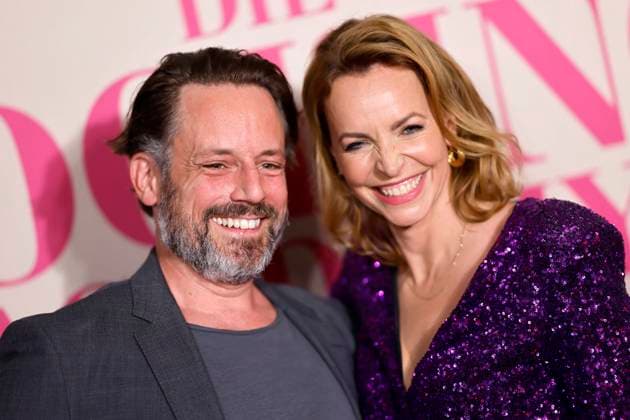 Schauspieler Matthias Brüggenolte und Schauspielerin Simone Hanselmann bei der Premiere der neuen Daily-Serie Die Cooking Academy im Turistarama. Köln, 29.09.2025 NRW Deutschland Copyright: xChristophxHardtx