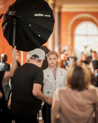 PFW - Louis Vuitton Front Row Felix at the Louis Vuitton fashion show as part of Spring Summer 2026 Paris Fashion Week held at The Louvre on September 30, 2025 in Paris, France. Photo by Eliot Blondet ABACAPRESS.COM Paris France France  Copyright: xBlondetxEliot ABACAx