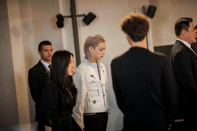 PFW - Louis Vuitton Front Row Felix at the Louis Vuitton fashion show as part of Spring Summer 2026 Paris Fashion Week held at The Louvre on September 30, 2025 in Paris, France. Photo by Eliot Blondet ABACAPRESS.COM Paris France France  Copyright: xBlondetxEliot ABACAx