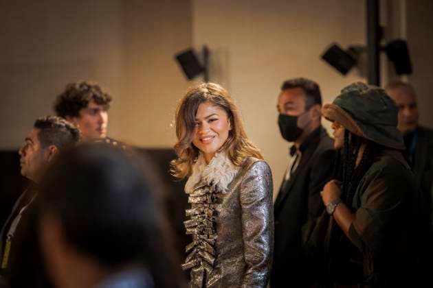 PFW - Louis Vuitton Front Row Zendaya at the Louis Vuitton fashion show as part of Spring Summer 2026 Paris Fashion Week held at The Louvre on September 30, 2025 in Paris, France. Photo by Eliot Blondet ABACAPRESS.COM Paris France France  Copyright: xBlondetxEliot ABACAx
