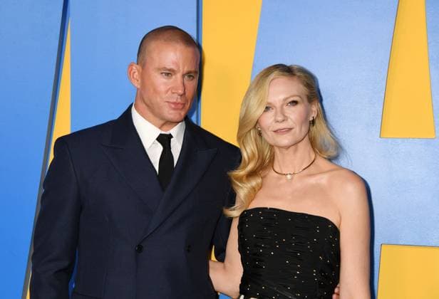 Los Angeles Premiere Of Paramount Pictures Roofman LOS ANGELES, CALIFORNIA - SEPTEMBER 29: (L-R) Channing Tatum and Kirsten Dunst attend the Los Angeles Premiere of Paramount Pictures Roofman at Paramount Theatre on September 29, 2025 in Los Angeles, California., Credit:Jeffrey Mayer Avalon United States, CA, Los Angeles, Paramount Theater at Paramount S  Copyright: xJeffreyxMayerx xAvalonx 1041904912