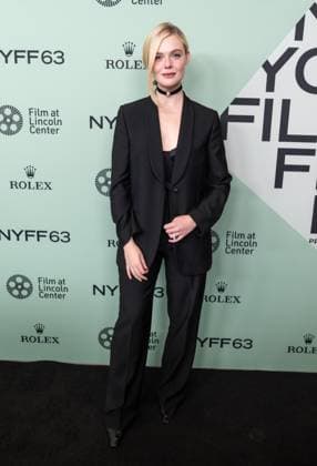 September 30, 2025, Bronx, New York, USA: Elle Fanning wearing dress by The Row and jewelry by Cartier attends screening of Sentimental Value during 63rd annual New York Film Festival at Alice Tully Hall in New York, NY on September 30, 2025. Bronx USA - ZUMAr339 20250930_znp_r339_080 Copyright: xLevxRadinx