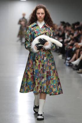 PFW - Anrealage Runway A model walks the runway during the Anrealage Womenswear Spring Summer 2026 show at Palais de Tokyo as part of Paris Fashion Week on September 30, 2025 in Paris, France. Photo by Alain-gil Gonzalze ABACAPRESS.COM Paris France  Copyright: xGonzalezxAlain-Gil ABACAx