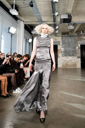 PFW - Pressiat Runway A model walks the runway during the Pressiat Womenswear Spring Summer 2026 show as part of Paris Fashion Week on September 30, 2025 in Paris, France. Photo by Jana Call me J ABACAPRESS.COM Paris Ile de France France  Copyright: xJanaxCallxmexJ ABACAx