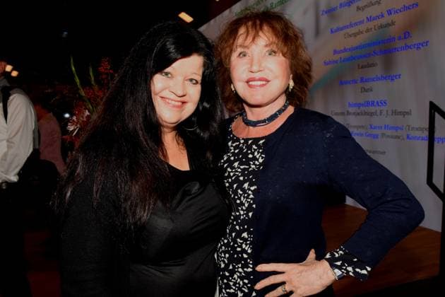 Suzanne Landsfried Schauspielerin Dunja Siegel Muenchen 30.09.2025 Literaturhaus Publizistikpreises 2025 an die Journalistin Annette Rammelsberger SZ Publizistikpreis ist mit 10.000 Euro dotiert wird, alternierend mit dem Literatur und Uebersetzungspreis, alle drei Jahre vergeben. Muenchen