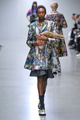 Défilé Anrealage Collection Femme Prêt à Porter Printemps Eté 2026 lors de la Fashion Week de Paris, le 30 septembre 2025 Anrealage Fashion Show Women Ready to Wear Spring Summer 2026 Collection , during Paris Fashion Week September 30th, 2025 Paris France  Copyright: xAgencex xBestimagexAgencex xBestimagex